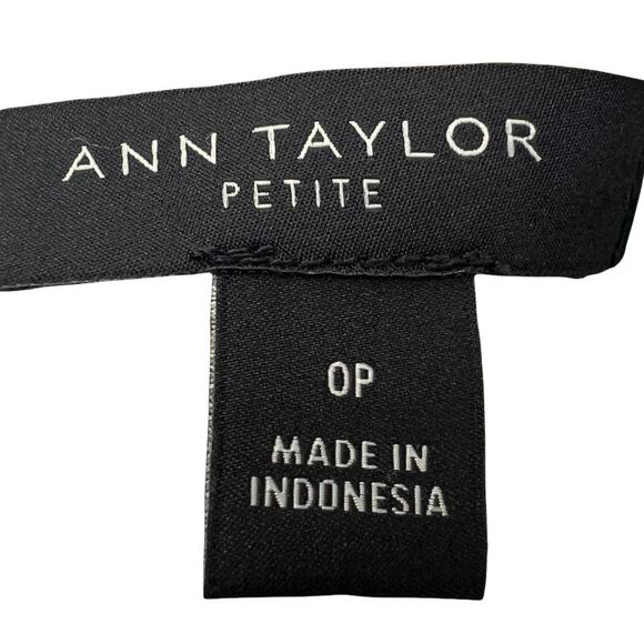 Ann Taylor Petite Bright Floral Tiered Skirt Bow Tie Size 0P A-Line Knee Length - Picture 2 of 10